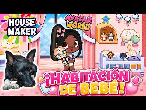 We’re creating the BABY ROOM in Avatar World’s House Maker 👶✨