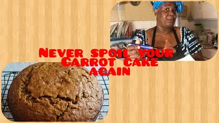 Never Spoil Your Carrot Cake Again ( Bake it like this ) screenshot 3