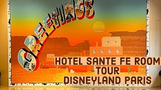 Disneyland Paris  Hotel Sante Fe Resort and Room Tour | Cars Themed Hotel