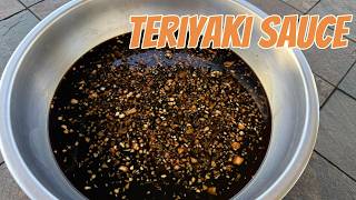 Easiest HomemadeTeriyaki Sauce.  This is the best Teriyaki Sauce with just 4 simple ingredients