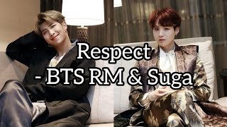 BTS RM & Suga - Respect Lyrics English