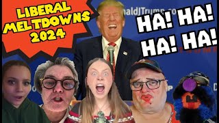 Liberal MELTDOWN Montage Part 6 | Reaction To MENTAL BREAKDOWN Over Trump Win Of 2024 Election