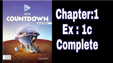 Countdown Mathematics 6 Solutions l Ch : 1 l Exercise : 1c ...complete  ll Kaleem Ullah