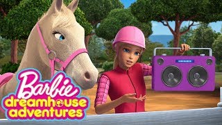 Trey Untuk Kuda | Barbie Dreamhouse Adventures | @BarbieBahasa