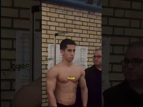 عرفان برزین بازیگر کوچیکمون چه زود بزرگ شد و ورزشکار ورزیده ایی شد عرفان ورزشکار وطن