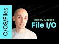 How to Map Files into Memory in C (mmap, memory mapped file io)