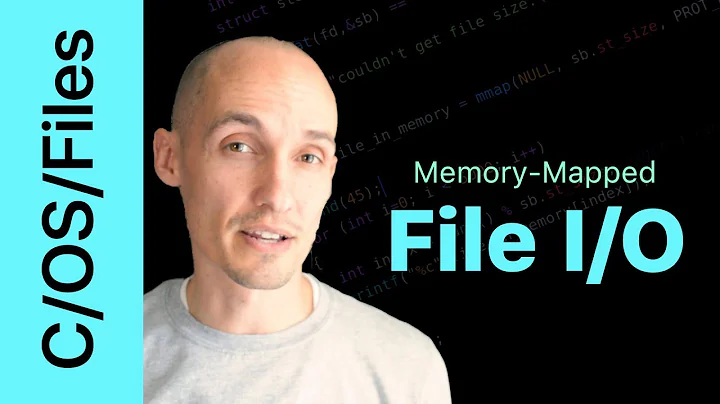 How to Map Files into Memory in C (mmap, memory mapped file io)