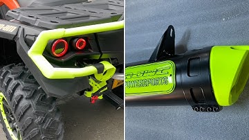 Can Am Outlander 2021 , Custom Atv , full RJWC Neutrino 2