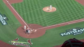 Albert Pujols singles in final MLB at-bat | NL Wild Card Game 2 on 10/8/22