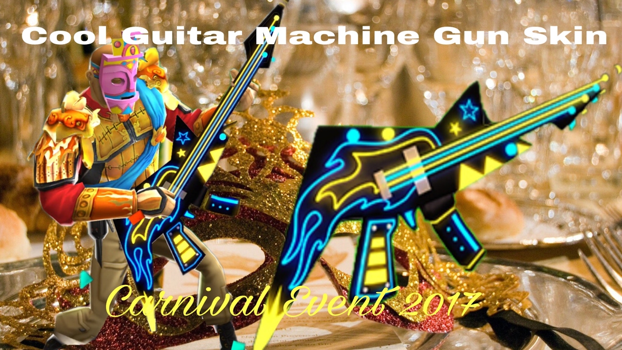 Respawnables - Carnival Event 2017 - New Guitar Machine Gun Skin