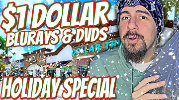 Dollar Tree has MORE movies!! Holiday Special | Blurays & Dvds UPDATE