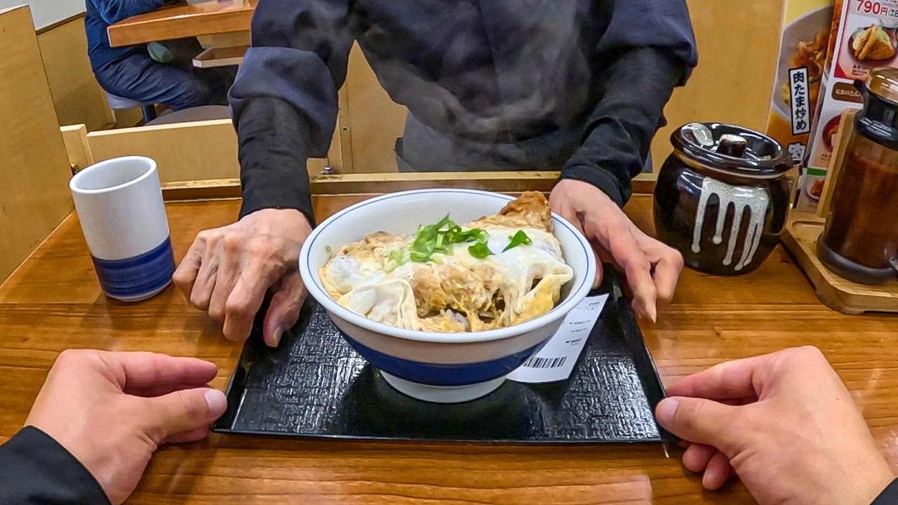 Japanese Rice Bowls from Various Restaurants