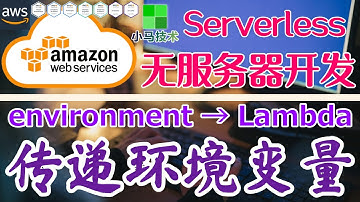 AWS Serverless 无服务器开发 - 中文基础入门教学 - 传递环境变量到 Lambda 函数