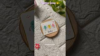 DIY Thumb Painting Ideas | Cute Gift Ideas 😍😍 #shorts #bestfriend #diy #art #easy