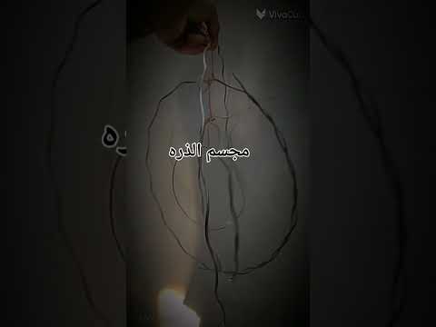 اسهل طريقه لعمل مجسم الذره لصف الثاني