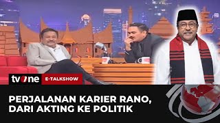 Download lagu [FULL] Perjalanan Karier Rano Karno: dari Akting ke Politik | E-Talkshow tvOne