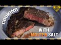 Cooking Steak with Molten Salt! TKOR Explores Cooking A Steak With Salt!