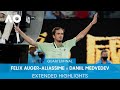 Felix Auger-Aliassime v Daniil Medvedev Extended Highlights (QF) | Australian Open 2022