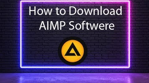 How To Download & Use AIMP Softwere #adi #Tech