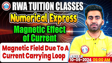 Magnetic Effect of Current | Class 12 Physics Numerical Express By Manish Sir