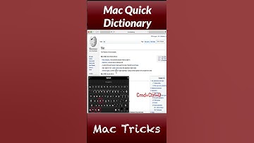 😎 Mac Quick Dictionary | Mac OS tricks #shorts #youtubeshorts #mactips