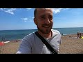 Пустые пляжи в Крыму. Где отдыхающие? Цены. Прибрежное. Солнечная Долина 2019