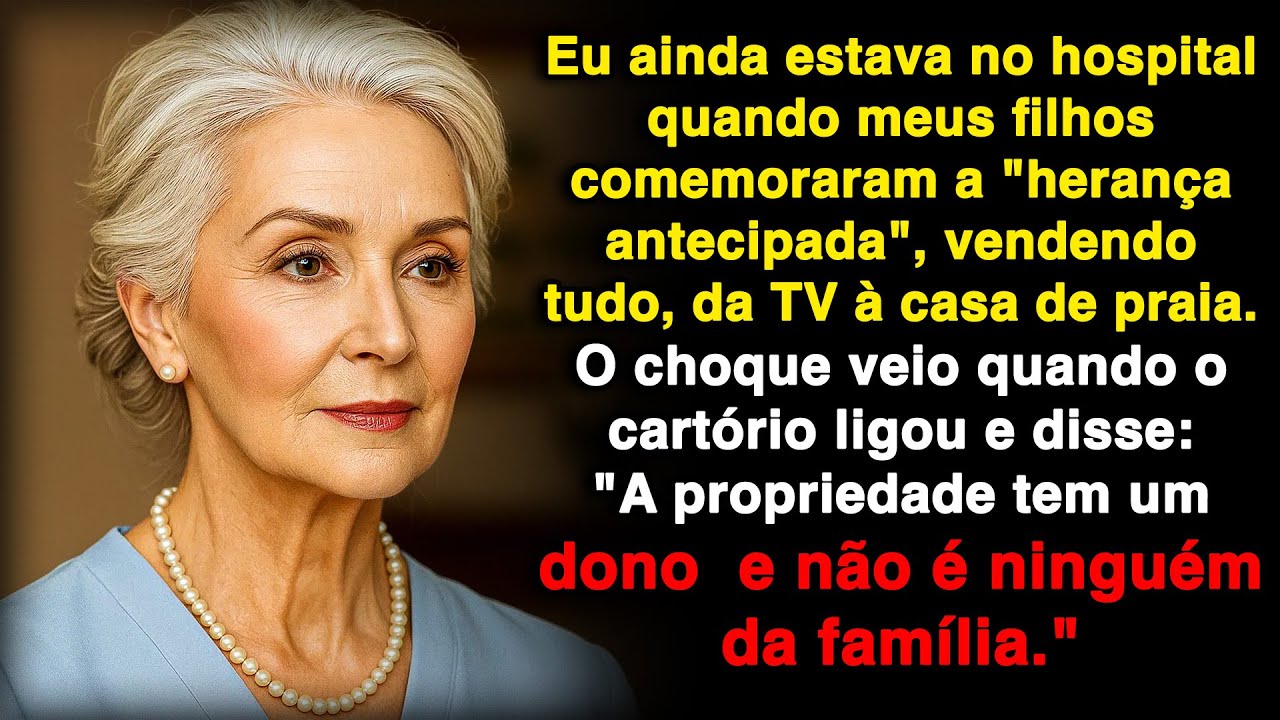 Ainda estava no hospital quando meus filhos comemoraram a 