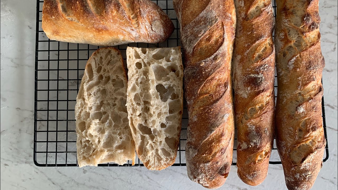 Ekşi Mayalı Baget Ekmeği Tarifi