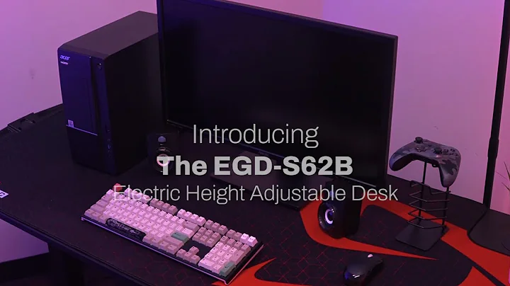 A Healthier Gaming Setup | EGD 62" RGB Standing Desk