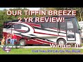 Tiffin Breeze 2 Year Review | Small Class A Diesel Pusher