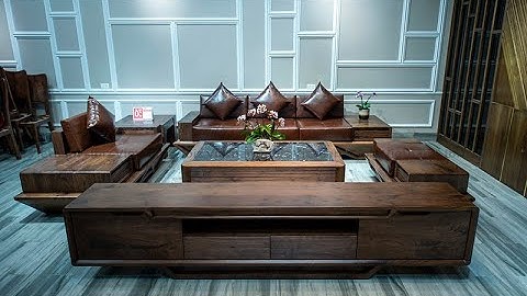 nôii thât Ibiz Vietnam với siêu phẩm gỗ óc chó