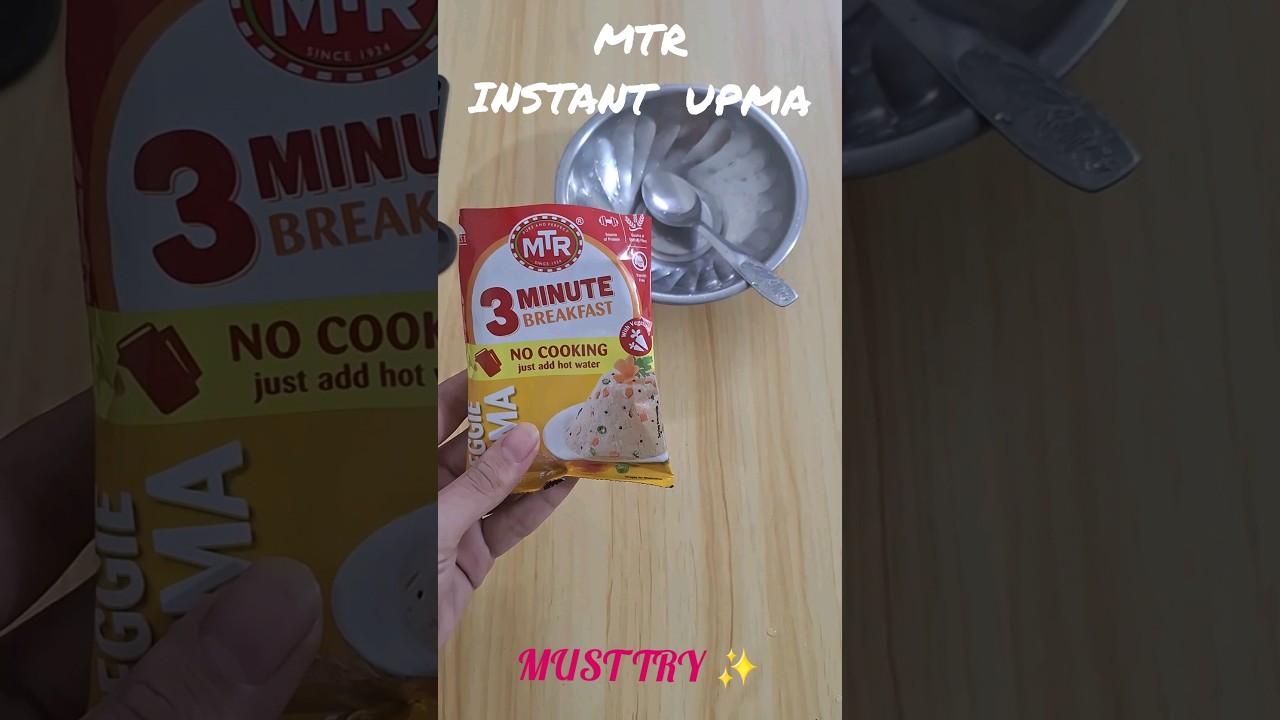 MTR INSTANT UPMA | BINDAAST REVIEWER | RATING : 4.3/5