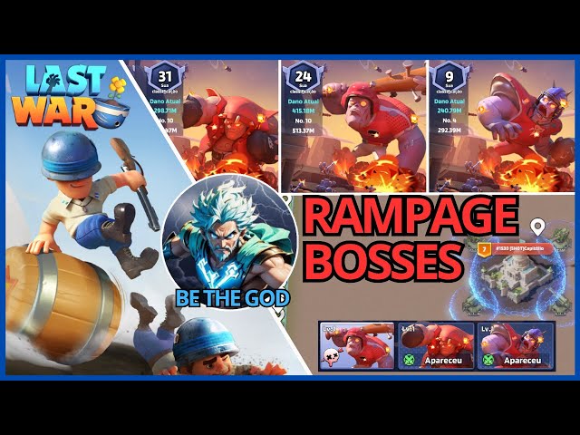 🏆LAST WAR 🏆Rampage Bosses - Ferocious Boss - YouTube