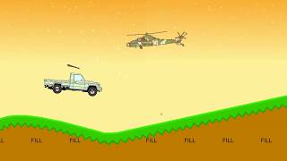 Godot 3.1 Hill Climb Shooter Game screenshot 1
