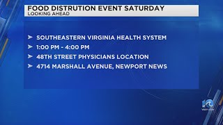 Southeastern Virginia Health System to host food distribution event in Newport News