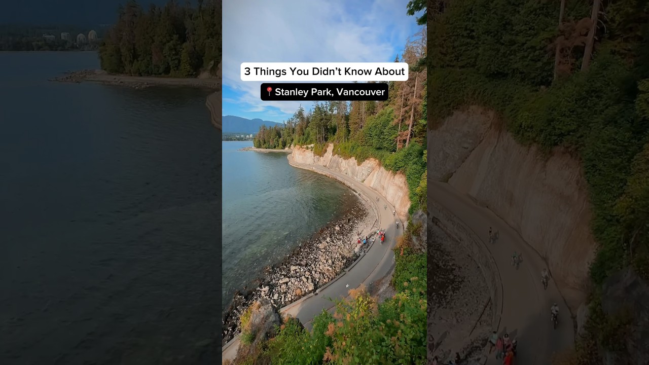 Stanley Park is bigger than Central Park?? 🤯 