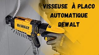 Visseuse deviseuse à placo Dewalt, Visseuse automatique sans fil