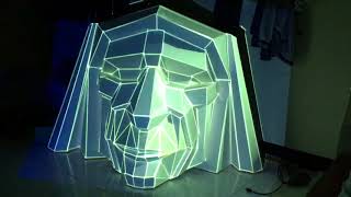 Indian sculpture projection mapping