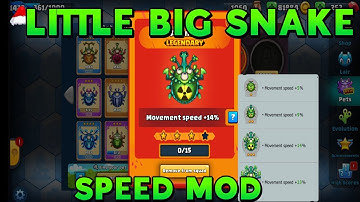 Little big snake speed mod menu | Pet speed, zoom 100% zoom