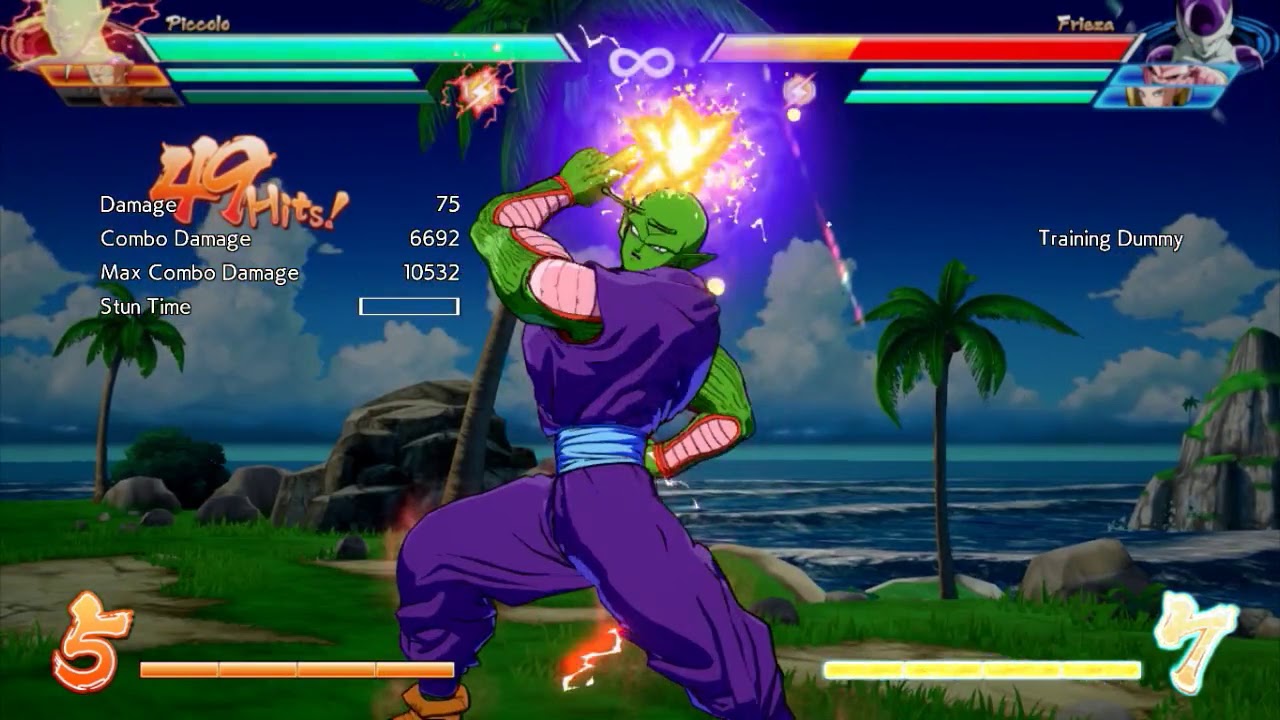 DBFZ TOD using charged Makanko Sappo ! with teleports