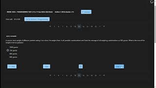 SKILLRACK | MCQ + PROGRAMMING TEST (14 SEP 2023 TO 17 SEP 2023) 2025 BATCH ||