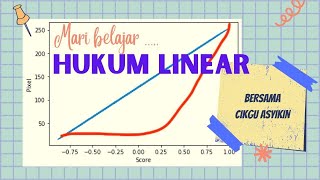 MATEMATIK TAMBAHAN TINGKATAN 4: HUKUM LINEAR (BAHAGIAN 2)