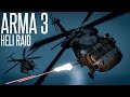 SPECIAL-OPS HELICOPTER RAID! - Arma 3 Milsim MH-6 Little Bird Mission