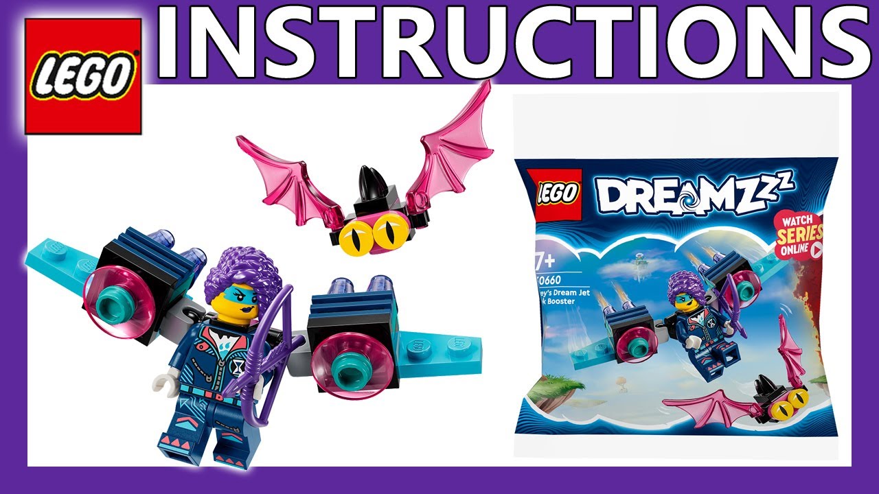 ぴょんページ LEGO instructions | Zoey's Dream Jet Pack Booster | 30660 | LEGO