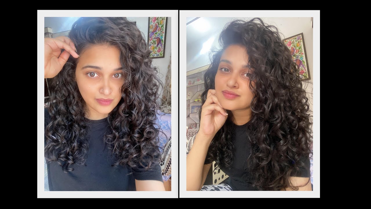 How i style my curly hair/ Curly hair routine / CG Method/ How to