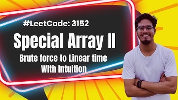 Special array II | LeetCode: 3152 | Prefix Array |  Weekly contest 398