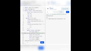 Intersection of two sorted arrays in C++, PHP, Java and Python