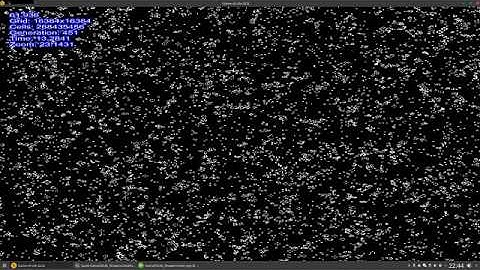 Conways Game of Life - CPP, SFML and GLSL - Source code in the description