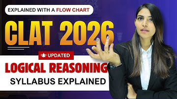 Logical Reasoning CLAT UG 2026 Syllabus Explained - LATEST UPDATES