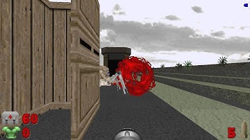 [DOOM 2] Epic MAP 04 UV-max in 2:56 by Heretic